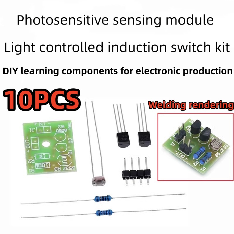 Diy Electronics Learning Kit - 10 buah modul sensor sensitif cahaya,