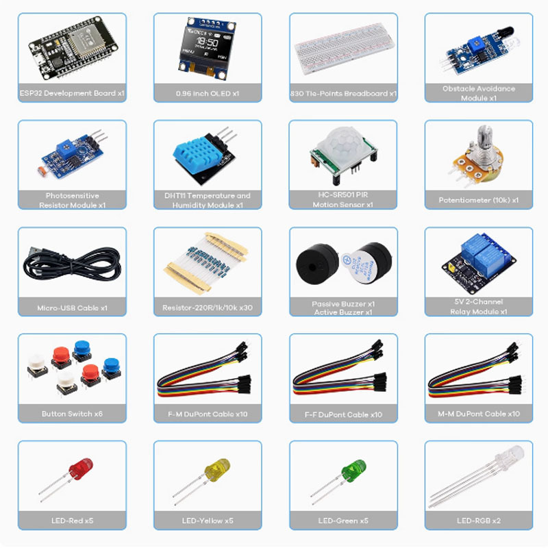 Kit Pembuat Modul WiFi Nirkabe - Diy Electronics Learning Kit ulasan dan harga