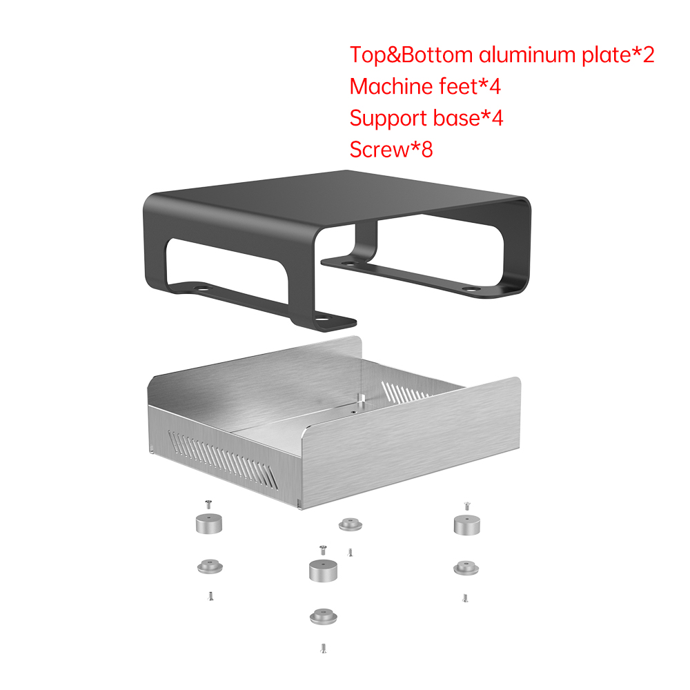Kotak proyek Aluminium kompone - Diy Electronics Box ulasan dan harga