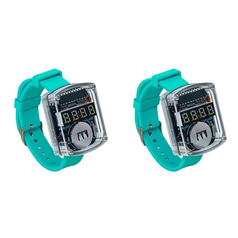2X Kit Elektronik Jam Tangan L - Diy Electronics Learning Kit ulasan dan harga